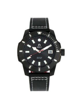 NWT Shield Shaw Black Dial Men's Watch